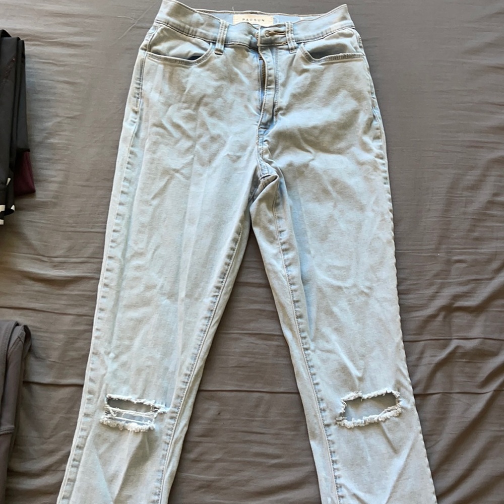PacSun light blue jeggings